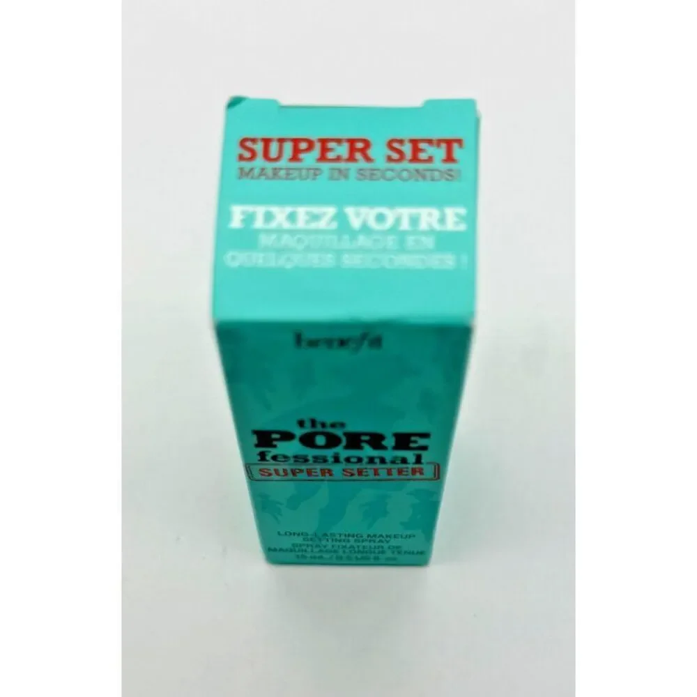 Benefit The Porefessional Super Setter Makeup Spray 0.5 oz 15ml Travel Mini NEW!